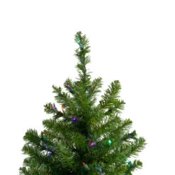 Northlight 18" Pre-Lit Canadian Pine Artificial Christmas Tree - Multicolor Lights -Christmas Decoration Shop northlight v15848 4update 47366.1671267743