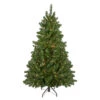 Northlight 6' Pre-Lit Medium Canadian Pine Artificial Christmas Tree, Clear Lights
