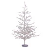 Northlight 3' Pre-Lit LED Silver Tinsel Twig Artificial Christmas Tree - Clear Lights -Christmas Decoration Shop northlight v15941 02532.1588354029