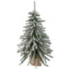 Northlight 2' Potted Flocked Downswept Mini Village Pine Medium Artificial Christmas Tree - Unlit -Christmas Decoration Shop northlight v15954 1 80420.1664119879