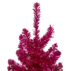 Northlight 9' Metallic Pink Tinsel Artificial Christmas Tree - Unlit -Christmas Decoration Shop northlight v27310 3 10882.1665611631