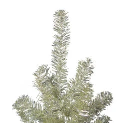 Northlight 9' Metallic Platinum Artificial Tinsel Christmas Tree - Unlit 11 Northlight 9' Metallic Platinum Artificial Tinsel Christmas Tree - Unlit -Christmas Decoration Shop northlight v27311 3 42424.1588357564