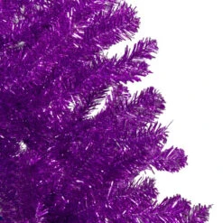 Northlight 4.5' Metallic Purple Tinsel Artificial Christmas Tree - Unlit -Christmas Decoration Shop northlight v27322 1 01625.1588358958