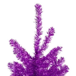 Northlight 4.5' Metallic Purple Tinsel Artificial Christmas Tree - Unlit -Christmas Decoration Shop northlight v27322 2 06240.1588358957