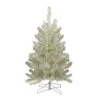 Northlight 3' Metallic Platinum Artificial Tinsel Christmas Tree - Unlit