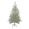 Northlight 4.5' Metallic Platinum Artificial Tinsel Christmas Tree - Unlit