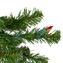 Northlight 6.5' Pre-Lit Canadian Pine Artificial Pencil Christmas Tree - Multi Lights -Christmas Decoration Shop northlight v27348 3 37518.1663773982