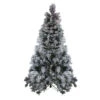 Northlight 7.5' Flocked Black Spruce Artificial Christmas Tree - Unlit -Christmas Decoration Shop northlight v27371 11086.1587644090
