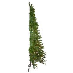 Northlight 6.5' Pre-Lit Canadian Pine Slim Artificial Christmas Wall Tree - Clear Lights 13 Northlight 6.5' Pre-Lit Canadian Pine Slim Artificial Christmas Wall Tree - Clear Lights -Christmas Decoration Shop northlight v27378 4 88375.1664379665