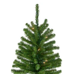 Northlight 6' Pre-Lit Pencil Alpine Artificial Christmas Tree, Clear Lights -Christmas Decoration Shop northlight v27436 2 53283.1665610430