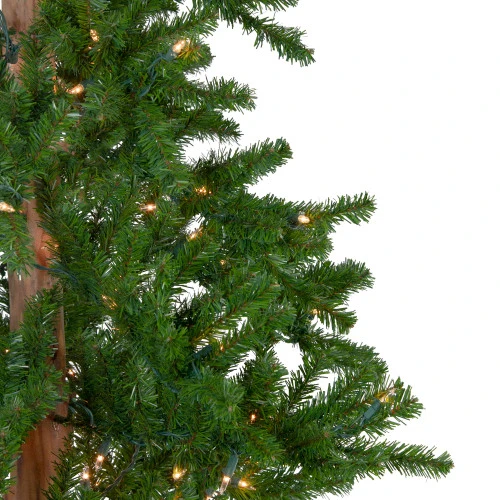 Northlight 7' Pre-Lit Medium Alpine Artificial Christmas Tree, Clear Lights 6 Northlight 7' Pre-Lit Medium Alpine Artificial Christmas Tree, Clear Lights - Image 4