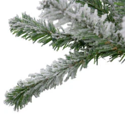 Northlight 6ft Flocked Alpine Artificial Christmas Tree - Unlit -Christmas Decoration Shop northlight v27439 3 11142.1665610746