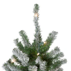 Northlight 6' Pre-Lit Flocked Alpine Artificial Christmas Tree, Clear Lights 10 Northlight 6' Pre-Lit Flocked Alpine Artificial Christmas Tree, Clear Lights -Christmas Decoration Shop northlight v27441 2updated 11729.1671699957