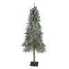 Northlight 6' Pre-Lit Flocked Alpine Artificial Christmas Tree - Multi Lights 1 Northlight 6' Pre-Lit Flocked Alpine Artificial Christmas Tree - Multi Lights -Christmas Decoration Shop northlight v27442updated 44217.1665519658