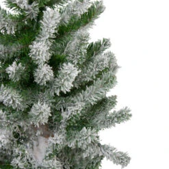 Northlight Set Of 3 Slim Flocked Alpine Artificial Christmas Trees 6' - Unlit 10 Northlight Set Of 3 Slim Flocked Alpine Artificial Christmas Trees 6' - Unlit -Christmas Decoration Shop northlight v27444 2updatede 31002.1668587289