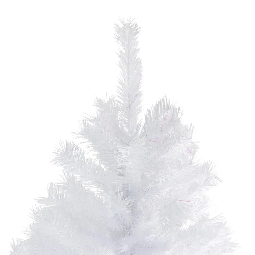 Northlight 6' Icy White Iridescent Spruce Artificial Christmas Tree - Unlit 6 Northlight 6' Icy White Iridescent Spruce Artificial Christmas Tree - Unlit - Image 4
