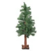 Northlight 3' Slim Traditional Mixed Woodland Alpine Artificial Christmas Tree - Unlit -Christmas Decoration Shop northlight ynt713 gr 2018 32672.1658950406