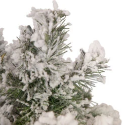 Northlight Set Of 3 Slim Flocked Alpine Artificial Christmas Trees 5' - Unlit -Christmas Decoration Shop northlight ynt775 fk 4 updated 35165.1657129358