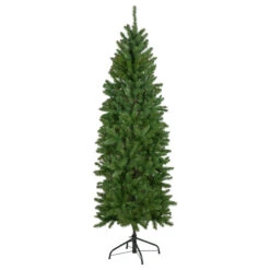 Northlight 7.5' Unlit Pencil White River Fir Artificial Christmas Tree