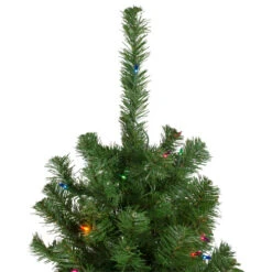 Northlight 6' Pre-Lit Alberta Pine Slim Artificial Christmas Tree - Multi Lights -Christmas Decoration Shop northlight z16024 1 81926.1665610747