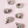 6 Pack | Mini Mercury Glass Ball Ornaments (1.5-inch, Silver, Penina Design) - Great Gift Idea, Vintage-Style Decorations For Christmas -Christmas Decoration Shop or191sv 6pk mercury ball ornaments silver penina