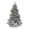 Northlight 7.5' Pre-Lit Full Flocked Natural Emerald Artificial Christmas Tree - Warm Clear Lights -Christmas Decoration Shop p5kt3m6fmdnemrlgxy1cn1e0xfxmnq6d 26074.1665610431