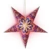 24" Purple Snowflake Paper Star Lantern, Hanging Wedding & Party Decoration -Christmas Decoration Shop snowflake 0109 32bbeec5 bc0b 4246 b7b9 391e3dd615bd