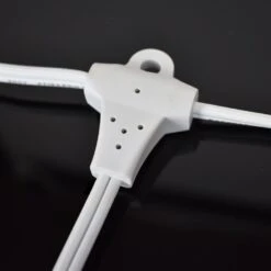 3-PACK 23" White Moravian Weatherproof Outdoor Plastic Star Lantern, With LED Bulbs And Lamp Cord Light Included -Christmas Decoration Shop star lantern triple socket pendant light cord white 19ft image 5 1eff714a 43ee 4b8d 9342 2433140fd02b