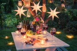 LANTERN + CORD + BULB | 24" White 7-Point Weatherproof Star Lantern Light Lamp, Hanging Decoration -Christmas Decoration Shop whitelit 3rd 3840x2560 db4eda50 8a38 42c8 964a 3172a65252f1