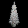 Northlight 3.5' X 18'' Pre-Lit Potted Flocked White Tinsel Artificial Christmas Tree - Clear Lights -Christmas Decoration Shop wx5pechnzi6muofrwsqtyncfiakjyz5a 65286.1588369454